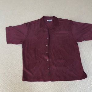 Tommy Bahama Mens short sleeve silk shirt
